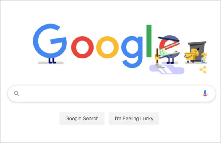 Google didn't exist: Google logo